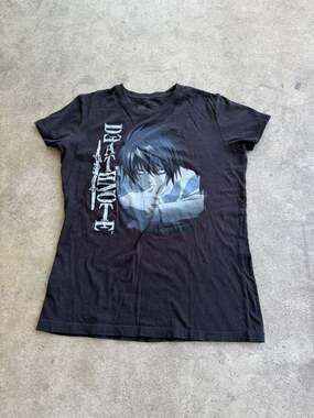 Death Note L Y2k  Women's XL Black